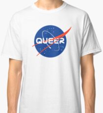 Queer - Nasa inspired logo Classic T-Shirt