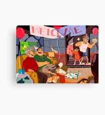 Lienzo Bienvenido a Gravity Falls Family