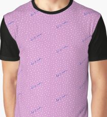 Let It Snow - Pink Graphic T-Shirt