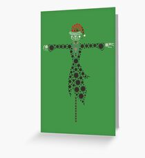 Festive Turnip Head Greeting Card
