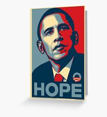 OBAMA Greeting Card