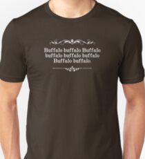 Camiseta ajustada Búfalo Buffalo Sentence