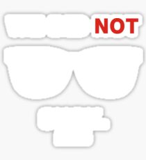Try Not To Suck Sticker