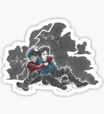 Jonty in Hurricane Sticker