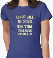Pull Me Back in the Boat Women's Fitted T-Shirt