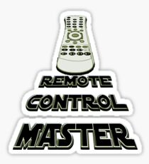 remote control master - sticker Sticker