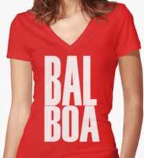 Swing Dance - Balboa Women's Fitted V-Neck T-Shirt