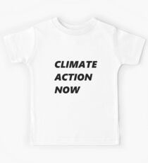 Klimaschutz jetzt Kinder T-Shirt