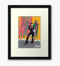 fabulous josuke higashikata 2 Framed Print