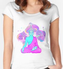 Trippy Buddha Women's Fitted Scoop T-Shirt