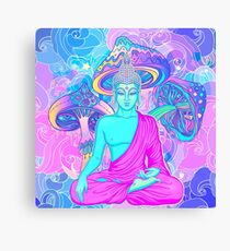 Trippy Buddha Canvas Print