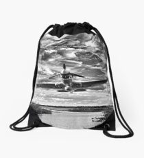 Low Altitude Flight Drawstring Bag
