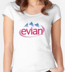 Evian Aesthetic Women's Fitted Scoop T-Shirt