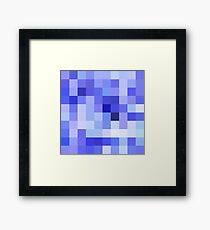 pixe-blue Framed Print
