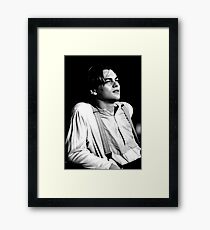 leonardo dicaprio Framed Print