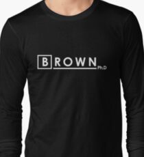 BROWN Ph.d Long Sleeve T-Shirt