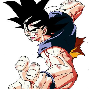 Goku Super Sayajin - InkStickers