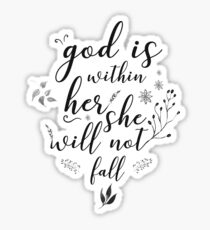 Christian Quote Sticker
