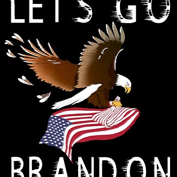 Eagle Merica Let's Go Brandon FJB Funny Meme Tank Top 