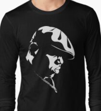 Biggie Stencil Long Sleeve T-Shirt
