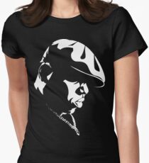 Biggie Stencil Women's Fitted T-Shirt