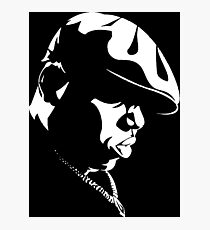 Lámina fotográfica Biggie Stencil