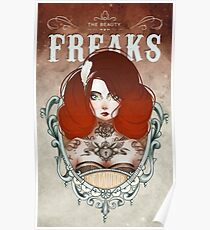 The Beauty Freaks - The Tattooed Poster