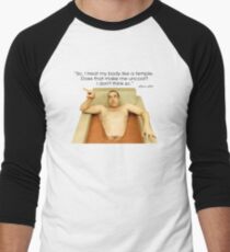 Louis Litt Suits funny Quote Men's Baseball ¾ T-Shirt