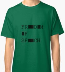FREEDOM OF SPEECH VAR Classic T-Shirt