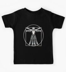 Cyber-Vitruvian Man Kids Tee