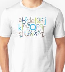 TYPOGRAPHY :: trendy alphabet 6 Unisex T-Shirt