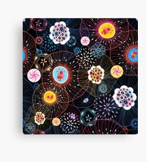 Bright abstract fantasy pattern Canvas Print
