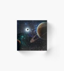 Planets Acrylic Block