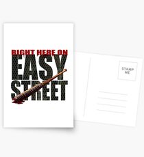 The Walking Dead - Leichte Straße Postkarten