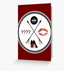 The Woman Greeting Card