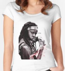 Michonne Women's Fitted Scoop T-Shirt