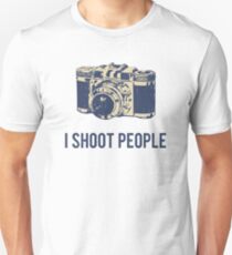 I Shoot People Photography Camera Unisex T-Shirt