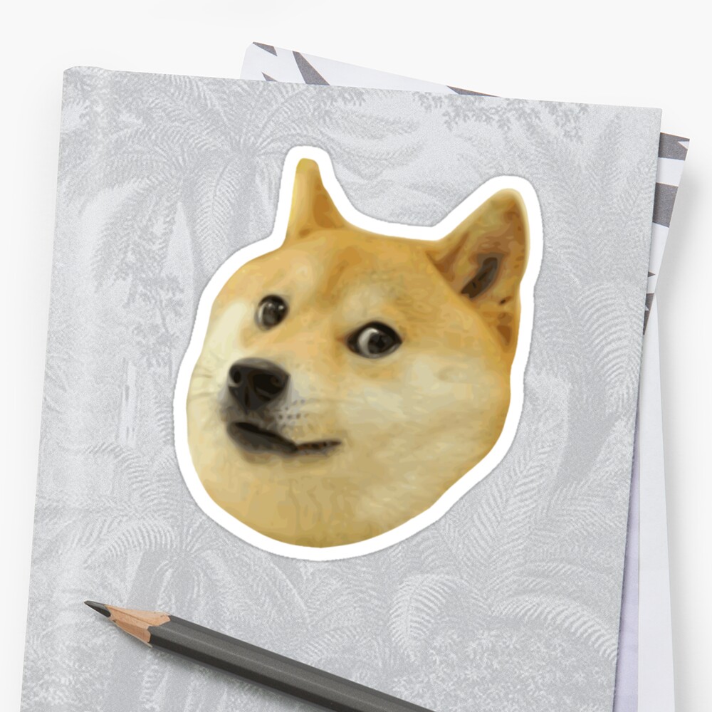 Doge Very Wow Much Dog Such Shiba Shibe Inu Bumper Sticker | Zazzle