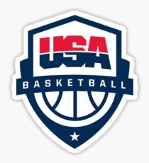 Pegatina Equipo de baloncesto de Estados Unidos