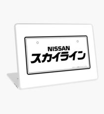 NISSAN N カ ン ン (NISSAN Skyline) black Laptop Skin