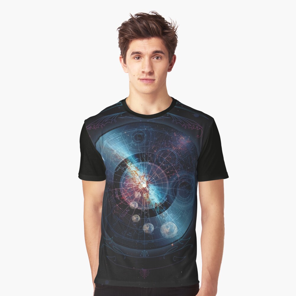 Space Music Graphic T-Shirt
