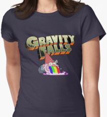 gravity falls gnome puke Women's Fitted T-Shirt