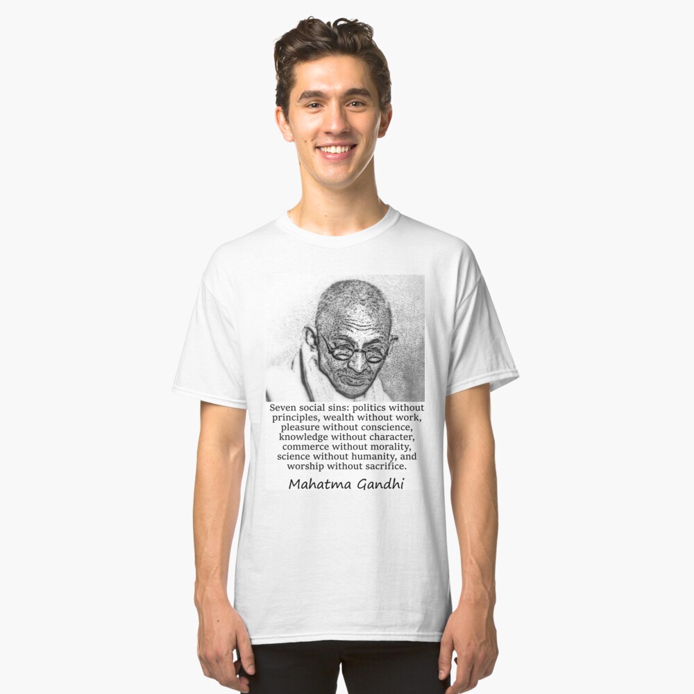 mahatma gandhi shirt