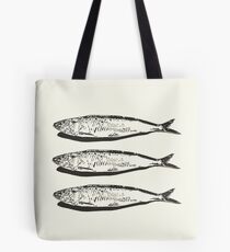 Sardines Tote Bag
