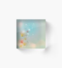 Blossom with bokeh effect Acrylic Block