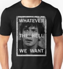 Bellamy - The 100 - Whatever the hell we want Unisex T-Shirt