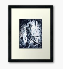 Two Sword Knight Framed Print