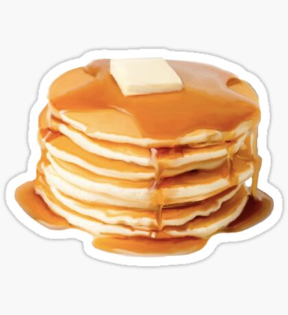 Pancake: Stickers | Redbubble
