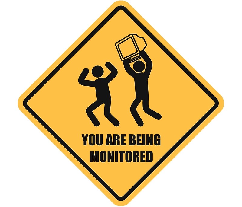 When someone is monitoring you. r/pcmasterrace