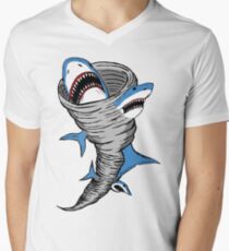 Shark Tornado Men's V-Neck T-Shirt